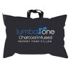Lumbar Charcoal Memory Foam Pillow - Image 2