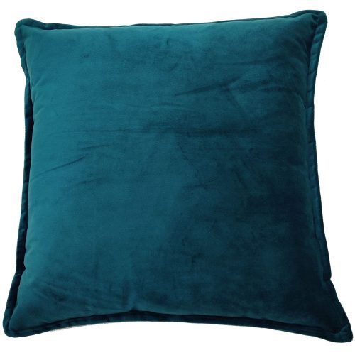 Velveteen Cushion Deep Lake 40cm