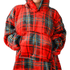 Casa Rosso Panda Flanno Hoodie