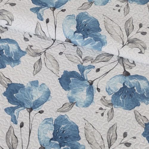 Casa Rosso Vintage Quilt Blue Magnolia QB 200x240cm - Image 2