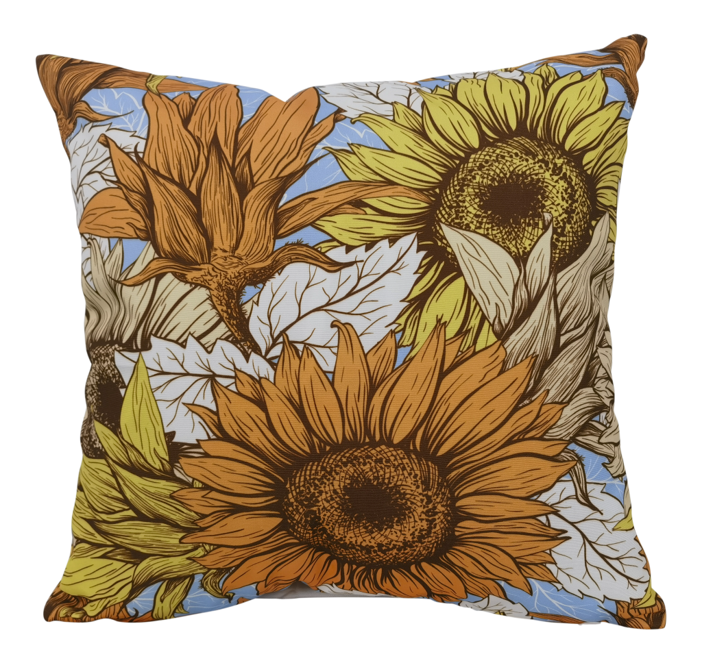 Sunflower best sale chair cushions