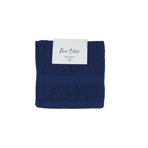 Terry Face Towel Denim 30x30cm RRP$3.95