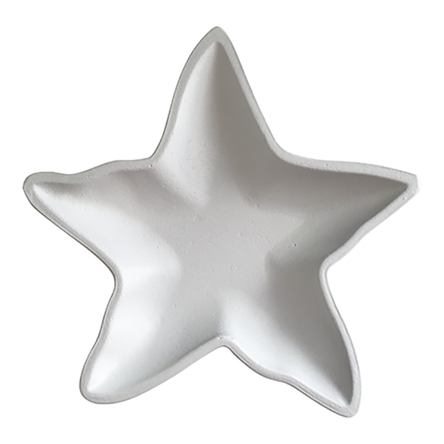 Plate Starfish White 23x23x3.5cm RRP $24.99