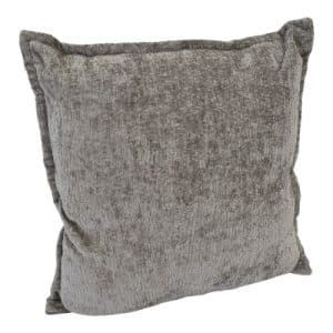 Cushion Chenille Silver 43x43cm