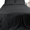 Micro Flannel Sheet Set Superking Charcoal