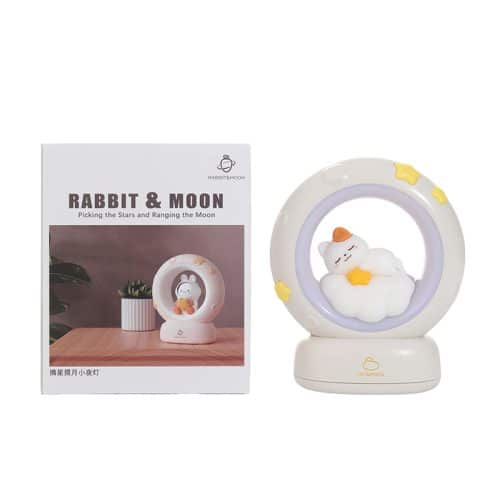 Cat & Moon Night Light