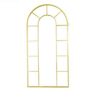Mirror Gold Arch 90x180cm