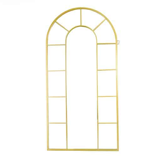 Mirror Gold Arch 90x180cm