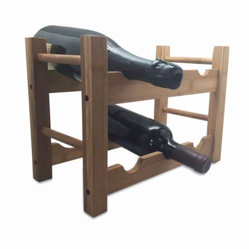 Bamboo Wine Rack 6pc