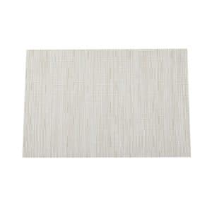 Placemat Bamboo Look White 30x45cm