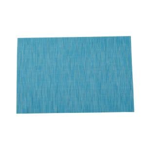 Placemat Bamboo Look Blue 30x45cm
