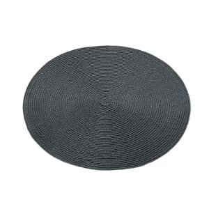 Placemat Round Silver 38cm
