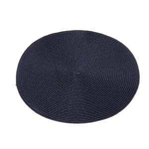 Placemat Round Dark Blue 38cm