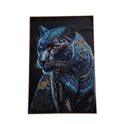 Framed Art Panther 100x150cm