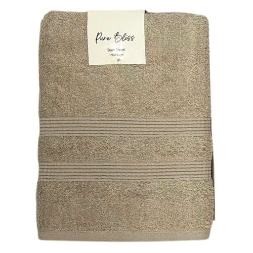 Pure Terry Bath Sheet Khaki