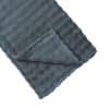 CR Bubble Flannel Throw Charcoal - Image 2
