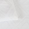 CR Jacquard Fringe Comforter Set White Queen 210cmx210cm - Image 3